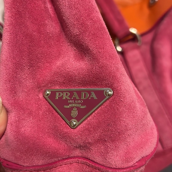 Prada  Suede leather bag - Picture 5 of 14